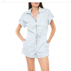 Pistola Meg Zip Romper size M light blue